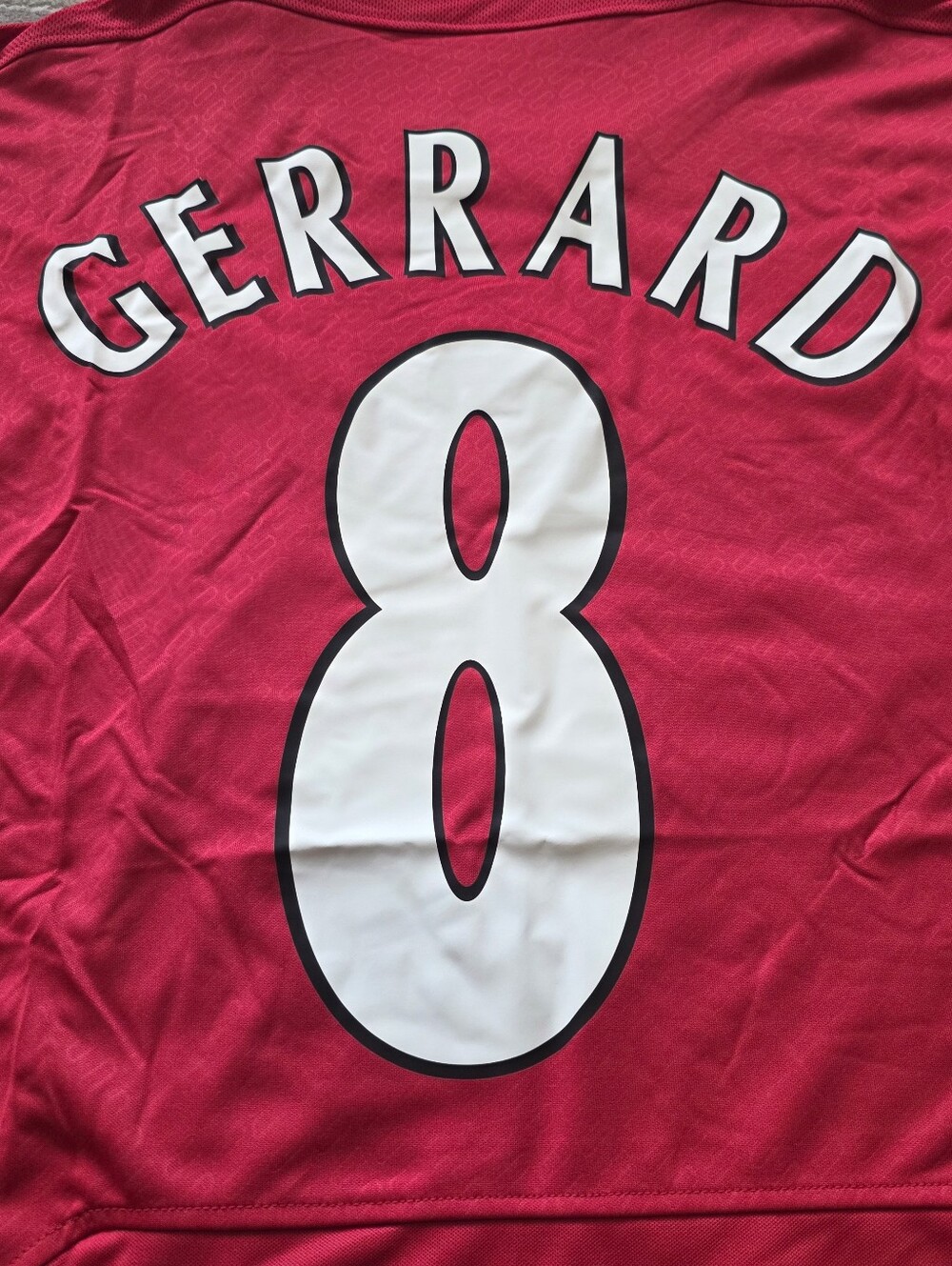 Steven Gerrard #8 2005 UCL final jersey